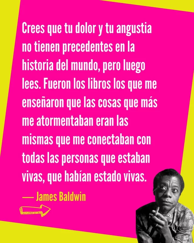❤️Así, tal cual…❤️ 🫰🏽
Los libros te permiten ver esas heridas compartidas que todos traemos, así uno ya no se siente tan solito… 🫀
Que esta semana te encuentres ese libro que te abrace bonito 💛
.
.
#alto_voltaje_emocional #jamesbaldwin #libros #bookstagram #2026