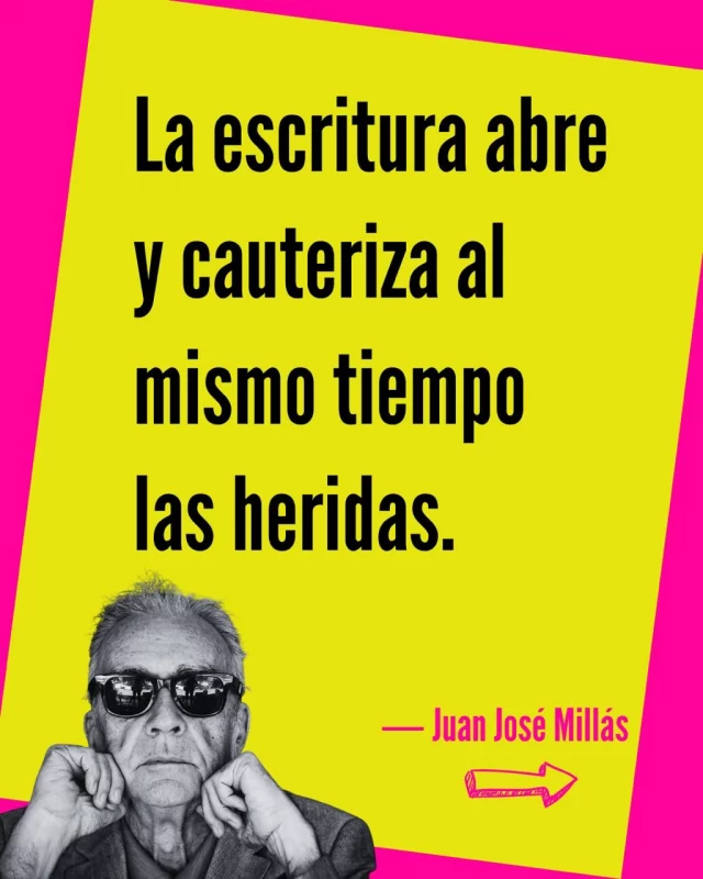 ❤️ Así, tal cual… ❤️🫰🏽
Qué bonito es saber que los seres humanos tenemos la capacidad de escribir para soltar, para pensar, para conocernos, para cauterizar… como lo dice el gran Millás. ✍🏽
Que esta semana venga con paz, sonrisas y calma bonita. 💛
.
.
#alto_voltaje_emocional #juanjosémillás #alfaguara #frases #2026