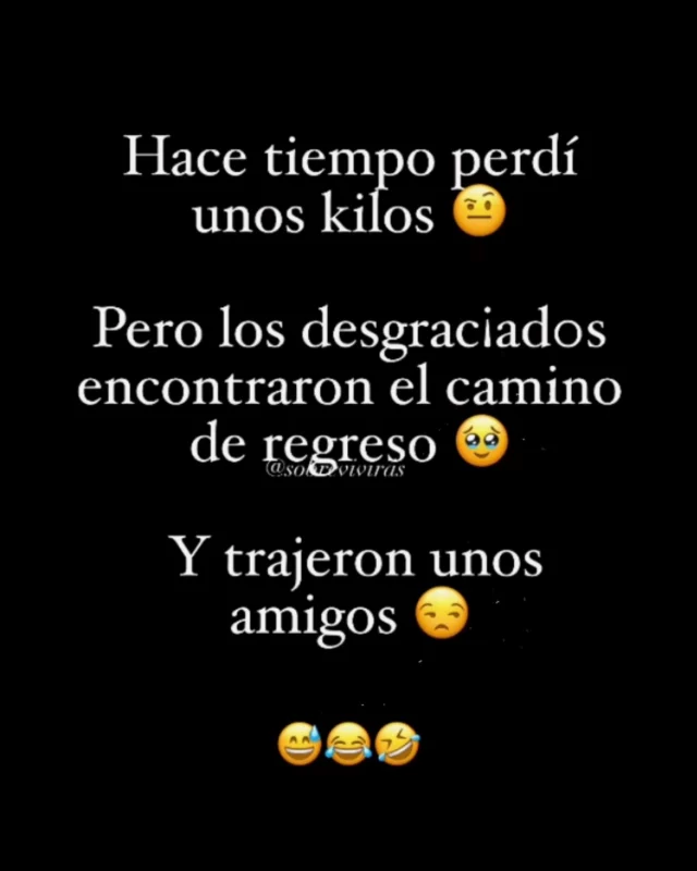 🤭Así, tal cual … 🤣🤭🫣🤫👀💅🏽Confesión: Esos kilos son unos desgraciados jajaja 😂

Amo los memes, pa’ eso pago el interneee.
. 
.
.
Fuente: Sabiduría del Internet
#alto_voltaje_emocional #memes #blogpersonal #domingo #2026