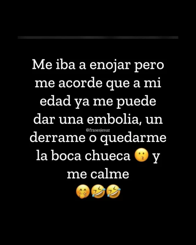 🤭Así, tal cual … 🤣🤭🫣🤫👀💅🏽 Confesión: Así es la vida de una señora cuarentona, jajaja…🙌🏽🤣
.
. 
.
.
Fuente: Sabiduría del Internet
#blogpersonal #perimenopausia #alto_voltaje_emocional #cuarentona #blogpersonal
