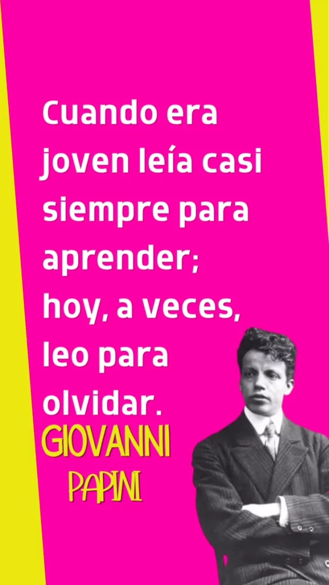 ❤️ Así, tal cual… ❤️🫰🏽

✍🏽Guardemos este recordatorio de gran sabiduría 🫰🏽Me encanta esta reflexión de Papini: los libros también sirven para olvidar un ratito…


Que sea una gran semanita pa´todos.
.
.
Fuente: Sabiduría del Internet#alto_voltaje_emocional #libros #recomiendoleer #cuarentona #blogpersonal