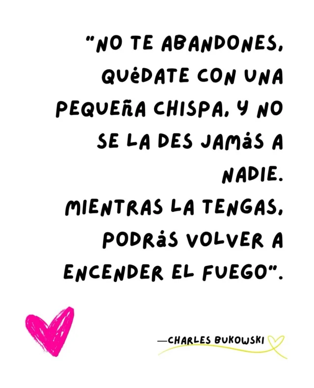 💊Así, tal cual… ❤️🫰🏽

✍🏽Guardemos este recordatorio de gran sabiduría 🫰🏽


Que sea un gran día.
.
.
#alto_voltaje_emocional #bukowski #blogpersonal #cuarentona #reflexiones