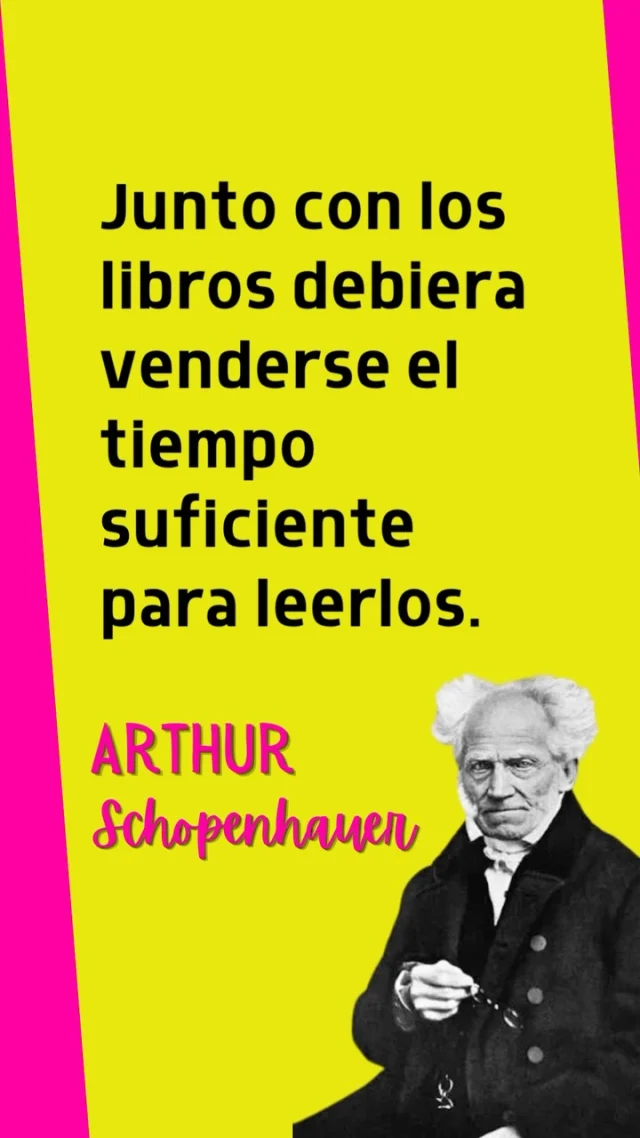 💊Así, tal cual… ❤️🫰🏽

✍🏽Yo necesito que me regalen más tiempo pa´seguir leyendo… 🫰🏽


Que sea un gran día.
.
.
#alto_voltaje_emocional #schopenhauer #blogpersonal #libros