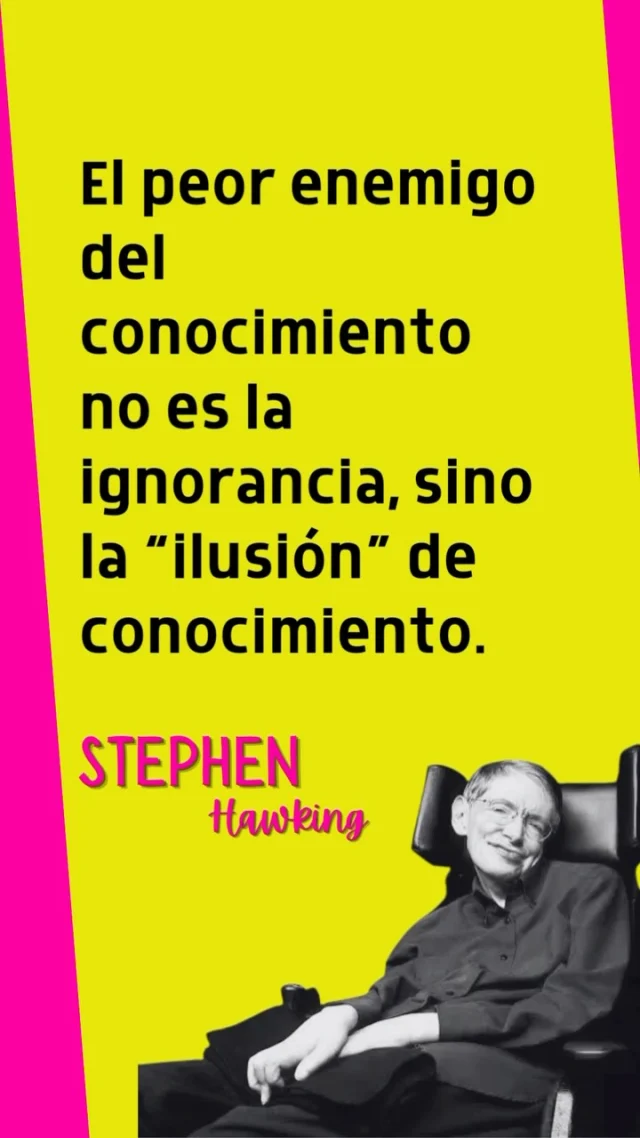 💊Así, tal cual… ❤️🫰🏽

✍🏽Guardemos este recordatorio de gran sabiduría 🫰🏽


Que sea un gran día.
.
.
#alto_voltaje_emocional #stephenhawking #libros #booklover #recomiendoleer